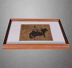 茂名市书画装裱配框服务案例